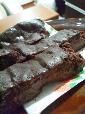 しっとり濃厚☆豆腐のチョコブラウニー